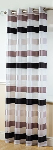 Stirling stripe sheer voile - stirling,