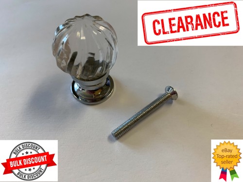 Packs swirl glass knob - packs,