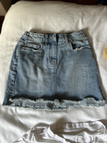 Next washed denim skirt - next,